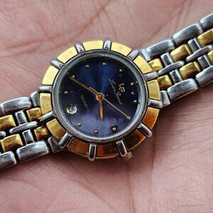 Vintage LP Lucien Piccard Swiss Writwatch Date Calendar Swiss made Wrist Watch